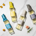 M Oil Bottle Household Kitchen Glass Jug Leak-proof Canister Automatic Opening and Closing Without Hanging Wall Oil Bottle