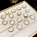 Korean Light Luxury High-end Pearl Ring for Women Retro Niche Zircon Open Ring Ring Hot Girl Hand Jewelry Wholesale