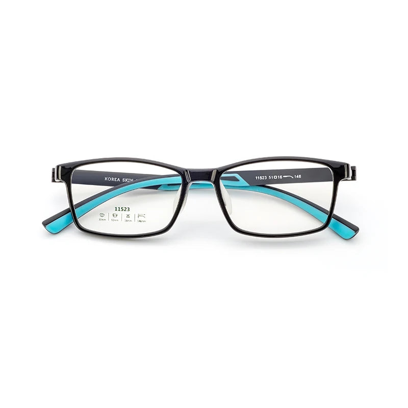 Hot Selling Kids Fashionable Glasses Transparent Ultra Light TR90 Frame Eyeglasses for Boys and Girls