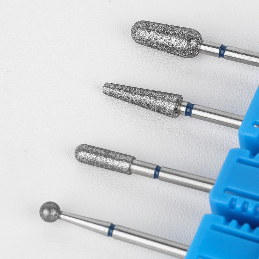 High-end Diamond Burs Ball Shape Diamond Nail Drill Bit Used for Manicure & Pedicure Callus Treatment Cuticle Clean Bits