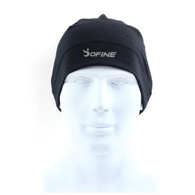 100% Merino Wool Reflective Logo Beanie Fleece Lining Stylish Image for Travel Durable Common Fabric