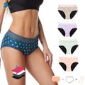 Custom 4 Layers Lace Hollow Out Postpartum Leakproof Waterproof Incontinence Absorbent Women Underwear Period Menstrual Panties