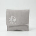 Personalized Soft Brush Cotton Bag Envelop Shape With Custom logo Jewelry Packaging Pouch