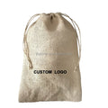 Wholesale Custom Logo Drawstring Burlap Herbal Medicine Pouch Jute Hessian Bags for Lavender Seeds