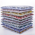 14400pcs/Bag Bulk Flatback Rhinestones - SS3-SS30 AB Glass Non Hot Fix Crystals for Apparel DIY Crafts