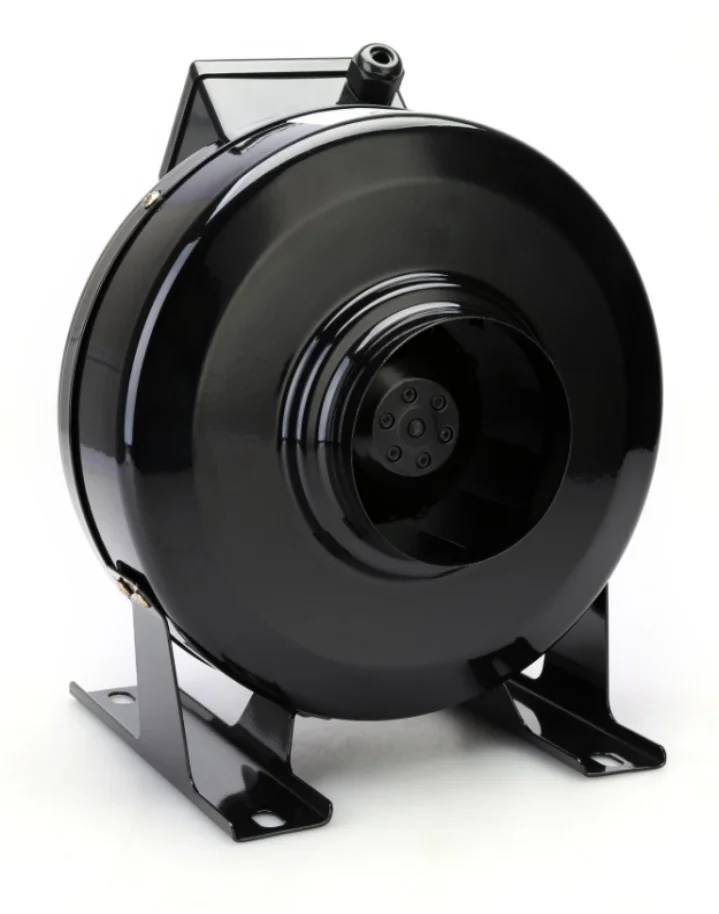 Indoor Hydroponic Grow Room Exhaust Extractor Fans 4''-12'' Greenhouse Ventilation Duct Fan Plastic Inline In-Line Ventilation