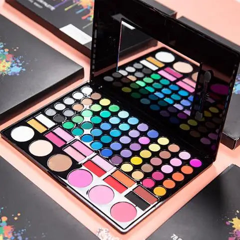 Wholesale Made in China Private Label Eyeshadow Eye Shadow Pallet Es No logo aquarius National Luxury Paper Palette Eyeshadow