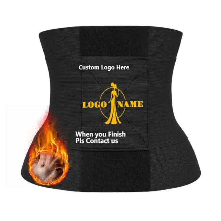 Wholesale Women's Elastic Waist Trimmer 15cm Wide Belly Wraps Bandage Breathable Ladies Waist Trainer Bands Vendor Supplements