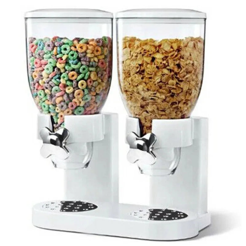 Kitchen PP Plastic Food Storage Containers Injection Dry Food Dispensers Barrels for Cereal Grain Oatmeal Other Dry Foods