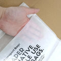 Biodegradable Eco Wax Glassine Paper Bags Moisture Proof Offset Printing for Makeup Jewelry Food Garments Packaging