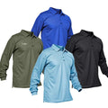SPF 50+ Plus Size 100% Polyester Waterproof Breathable Quick Dry Fishing Jersey Sun Protected Outdoor Polo Button Down Shirt