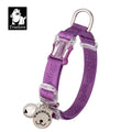 Truelove Wholesale Luxury Fashion Retractable Airtag Cat Collar with Bell Breakaway Cute Comfortable Nylon Soft Pet Dog Collar