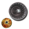H75  6-inch Aluminum Core Pulling Bread Mold Hollow Cake Mold Anodizing Baking Appliance 15x9CM