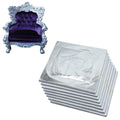 14*14cm Taiwan Silver-Plated Leaf Aluminum Metal Craft Painting for Home Ceiling and Furniture Decoration