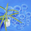 50Pcs Hydroponic Planting Basket Garden Vegetable Soilless Grow Mesh Pots Planter Multi-Size Hydroponic Nursery Cultivation Cup