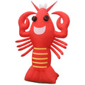 Custom Big Red Waterproof Inflatable Lobster Model with Electric Blower for Party Decor and Advertising