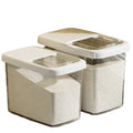 Insect-Proof and Moisture-Proof Plastic Rice Storage Box with Lid Thickened Flour Barrel and Grain Jar for Kitchen Food Storage