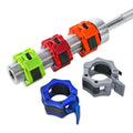 Barbell Clamps Quick Release Pair of Locking 2inch 50mm Weight Bar Plate Locks Collar Clips