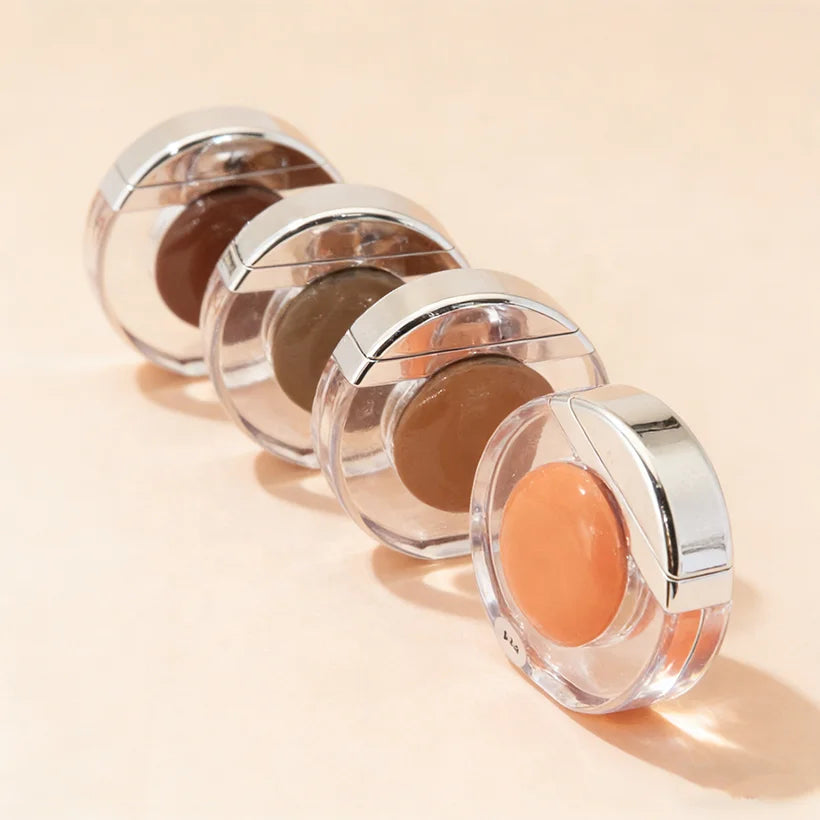 12-Color Mineral-Based Liquid Foundation with Natural Sunscreen Waterproof Oil Control Whitening Concealer-Private Label Option