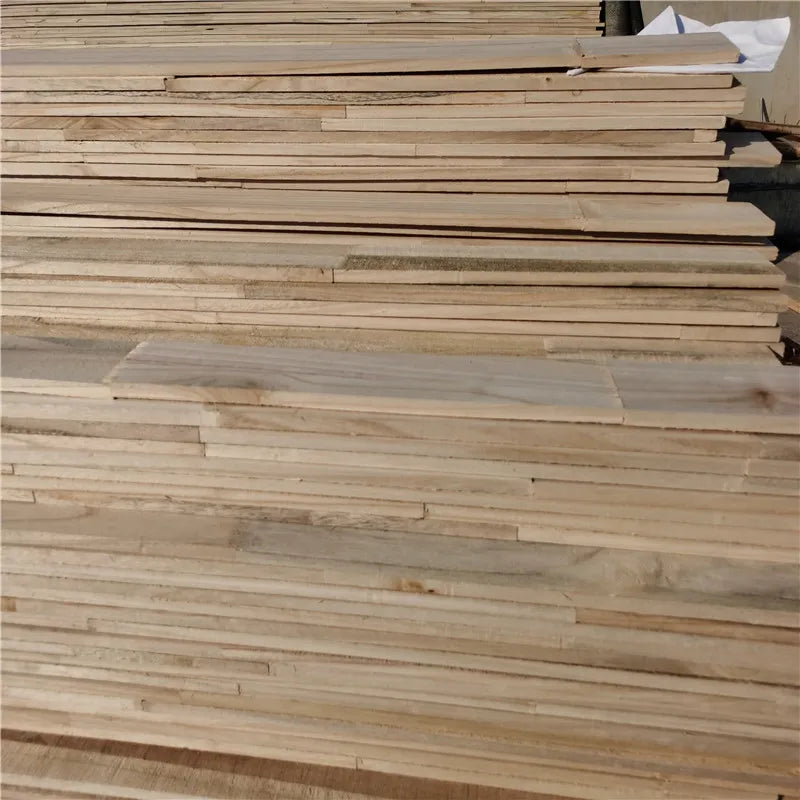 Solid Wood Board Paulownia Finger Joint Board Paulownia Finger Joint Panels