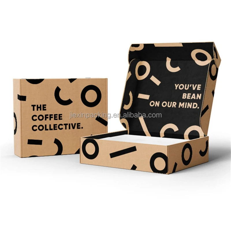 Recyclable Custom Corrugated Gift Fold Box OEM Factory Eco Friendly Shipping Paper Mailer Box Packaging with logo