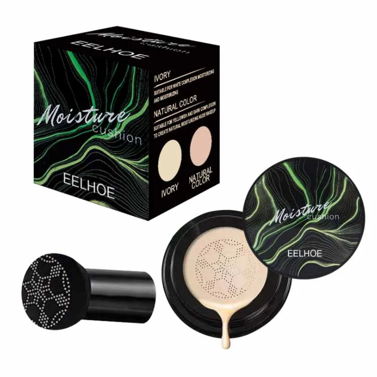 Private Label Mushroom Head CC Air Cushion CC Cream Waterproof Concealer Brighten Skin Foundation