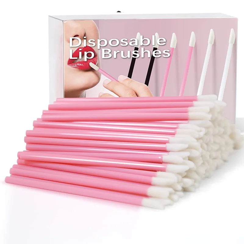 Manufacturer Supplier Cotton Eyelash Cleansing Brush Cleaning Lip Brush