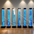 Party Sensory Changing Color Square Water Bubble Column Light Tubes Luminous Furniture