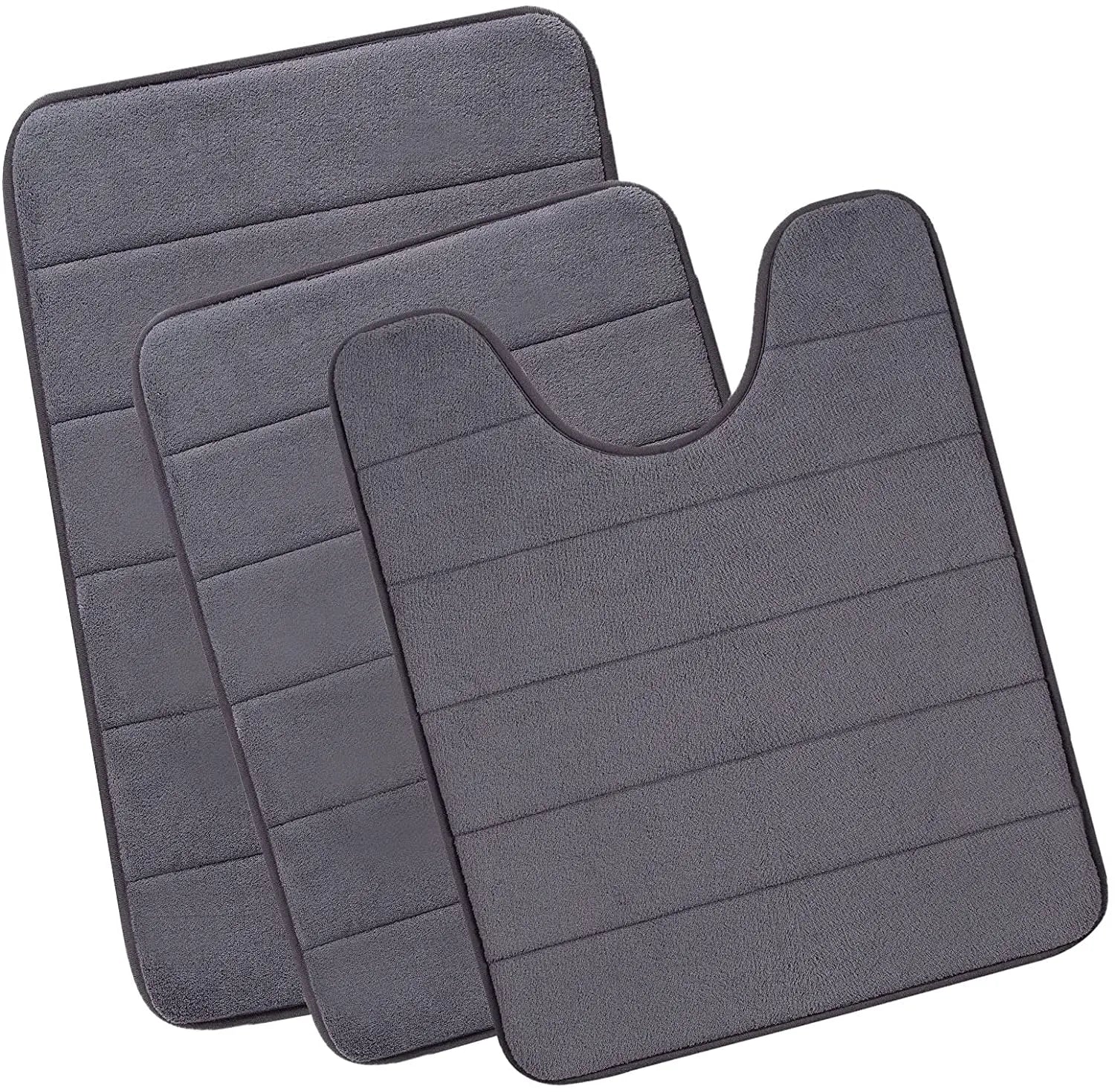 FMT Eletree Sajadah Kids Prayer Mat Portable Solid Pattern Memory Foam Bath Mat Thick Soft PVC Compass Plain Pocket Islamic