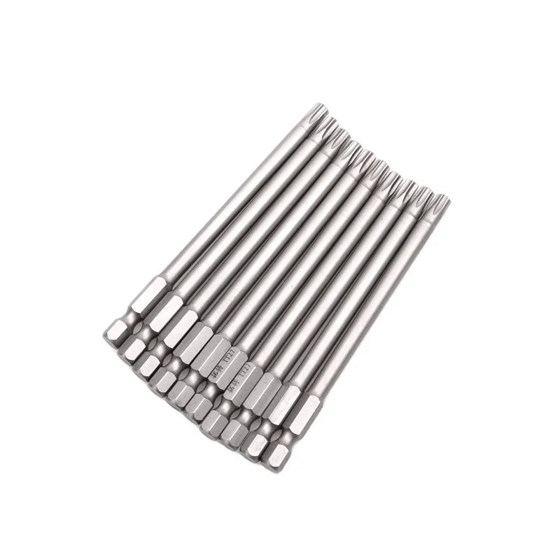 S2 Steel PH2 Screwdriver 3mm Bits 1/4 Hex Shank 50mm 75mm 100mm 150mm Length Magnetic Screwdriver Bits