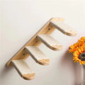 Indoor Luxury Cat Wall Mounted  Furniture Wooden Cat Shelves Superior Cat Climbing Stairs