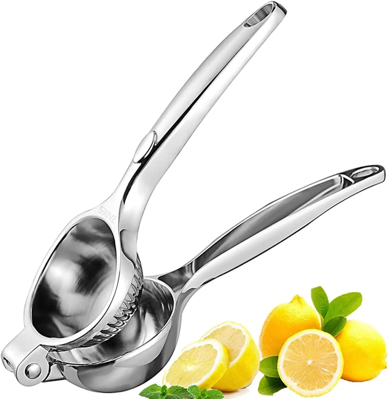 Handheld Fruit Citrus Juicer Stainless Steel Lemon and Lime Squeezer Manual Press Juicers