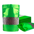 Aluminum Foil Doypack Coffee Tea Package Flat Bottom Coffee Bean Packaging Bag with Valve and Zipper