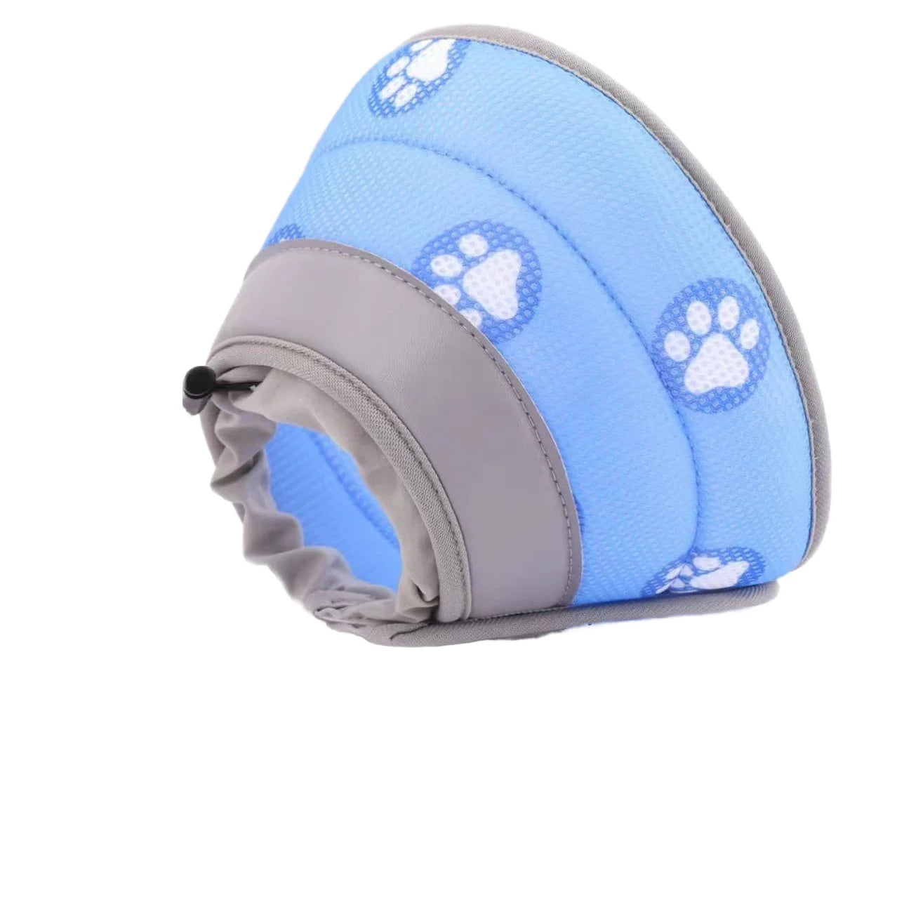 Adjustable Small & Large Cat Recovery Collar Luxury Elizabethan Soft Polyester Plastic Material Solid Pattern for Kittens