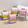 Small Backpack School Bag Shaped Baking Paper Box for Children's Birthday Gifts Candy Biscuit