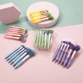 Travel Professional Makeup Brushes Set Foundation Kabuki Blush Eyeshadow Make up Brush with Makeup Bag