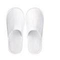 Travel SPA Slippers Nonwoven Guest Shoes Disposable Slipper for Hotel Guesthouse Individually Pack