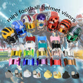 Display Mini Visor Universal Mini Football Helmet Visor for Collectors or for Displaying Small Helmet Accessories
