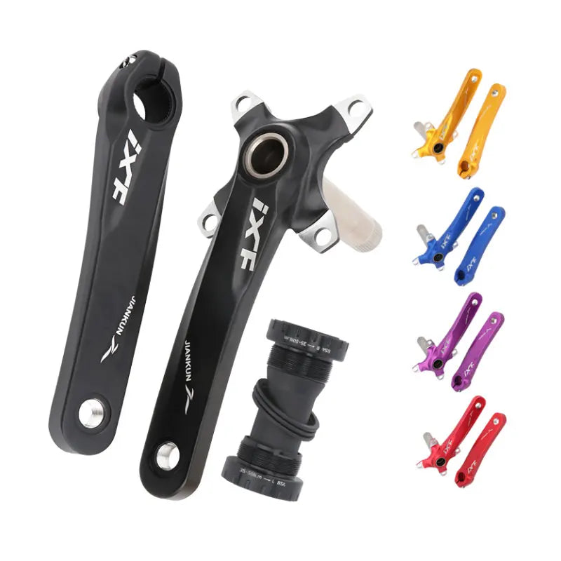 IXF 104 Bcd Bike MTB Crankset Hollowtech Power Meter Connecting Rods for Bicycle Carriage Road Bicycle Parts Crank Arm Durable