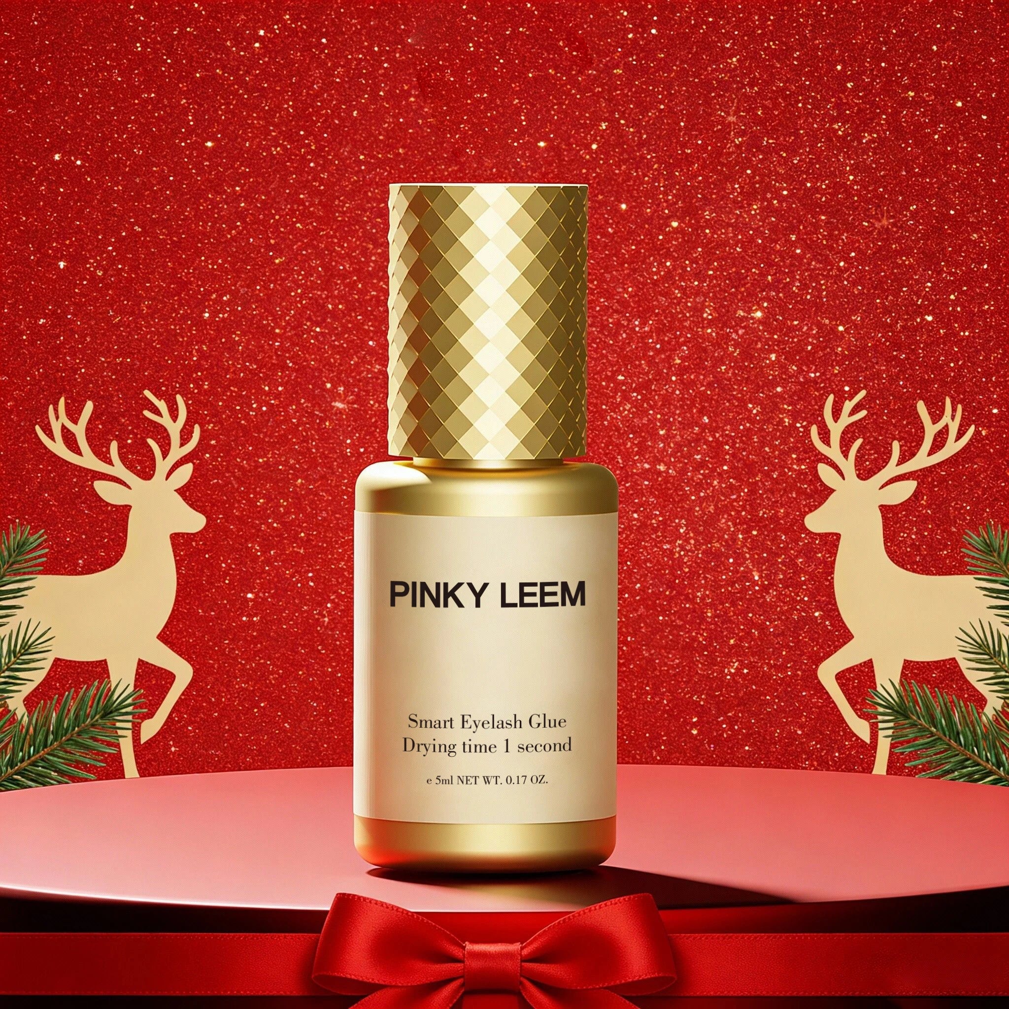 Pinky Leem Private Label Latex Free 1Second Low Humidity Fast Drying Waterproof Eyelash Extension Adhesive Glue Eye Lash Glue