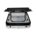 800x500mm OEM Motorhome Rv Roof Window with One-piece Formed ABS Inner Frame with LED Lights for Rv Parts