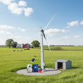 Supplier Price Windmills to Produce Electricity Wind Power Generator with Solar Panels for the House