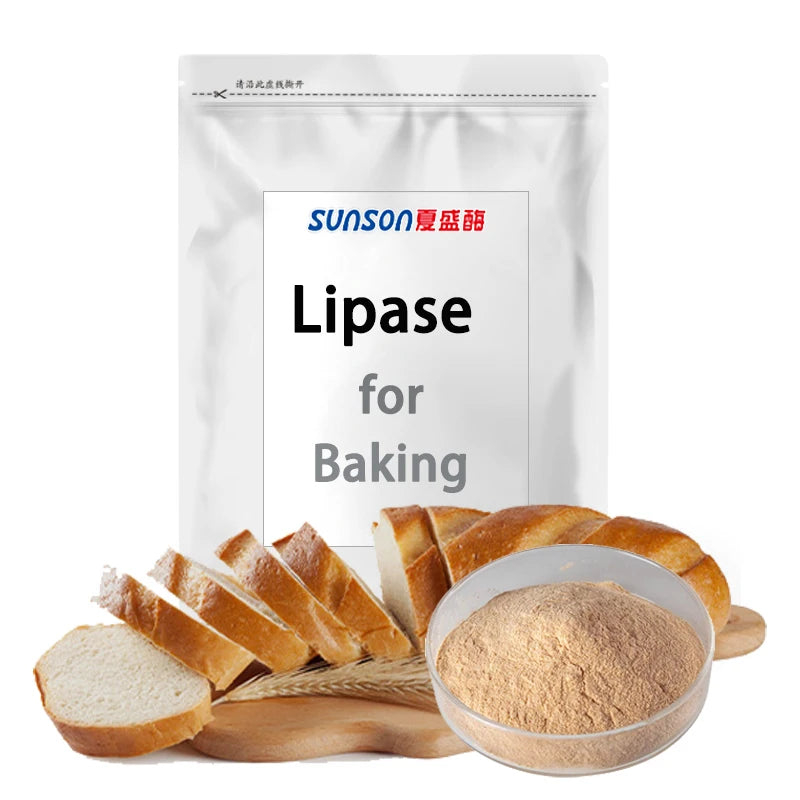 Food Grade Lipase Enzyme for Baking Increased Whiteness Brightness for Bread Noodles of Flour Products