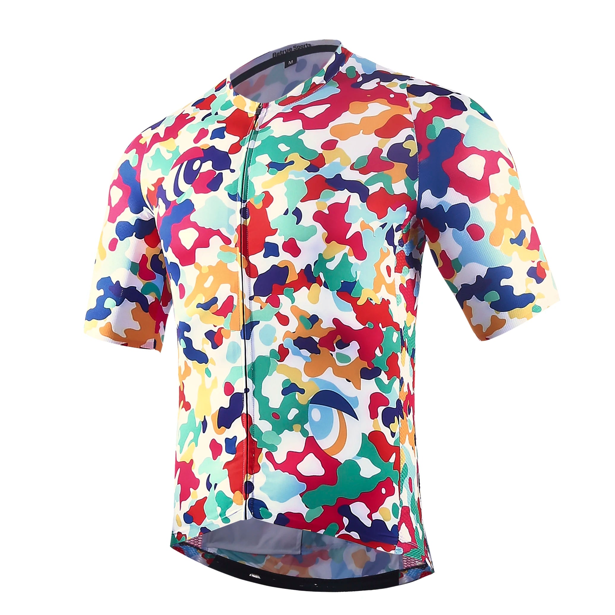 Wholesale Uv Protection Clothing Customized Short Sleeves Cycling Jersey for Men Outdoor Sports