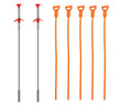 2025 New Product Disposable Plastic Drain Clog Remover Safety Hair Removal Tool for Sink Bathtub Toilet Shower Plumbing