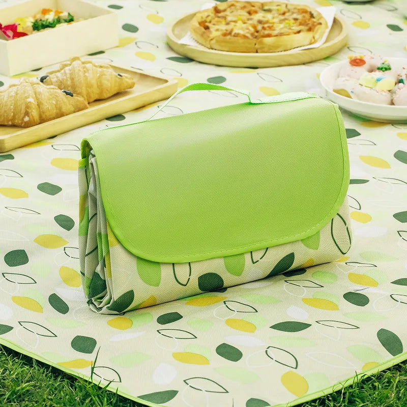 Waterproof Play Mat Family Traveling Easy to Clean Barbecue Picnic Mat Folding Camping Picnic Mat
