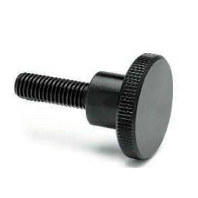 Steel Slotted Knurled Hand Knob Knurling Flat Head Thumb Screw M2 M3 M4 M6 Thumb Screws