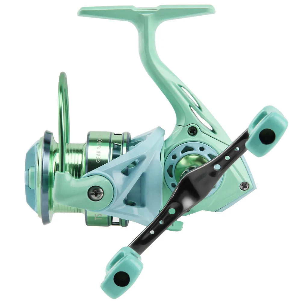 IPX6 100% Waterproof 5+1 Stainless Steel Spinning Reels for Freshwater Saltwater Fishing in Rivers Other Fishing Accessories