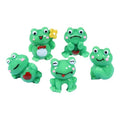 High Quality Cute Cartoon 3d Animal Mold Artificial Frog Design Resin Cabochon Diy Accessories