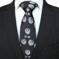 Vintage Peacock Feather Jacquard 8cm Silk Necktie Male Suit Tuxedo Party Banquet Narrow Tie Gift for Men Shirt Accessories